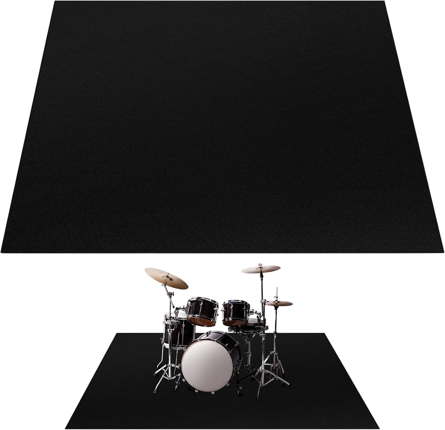 Drum Rug 6x5FT Non-Slip Grip Bottom Soundproof Carpet