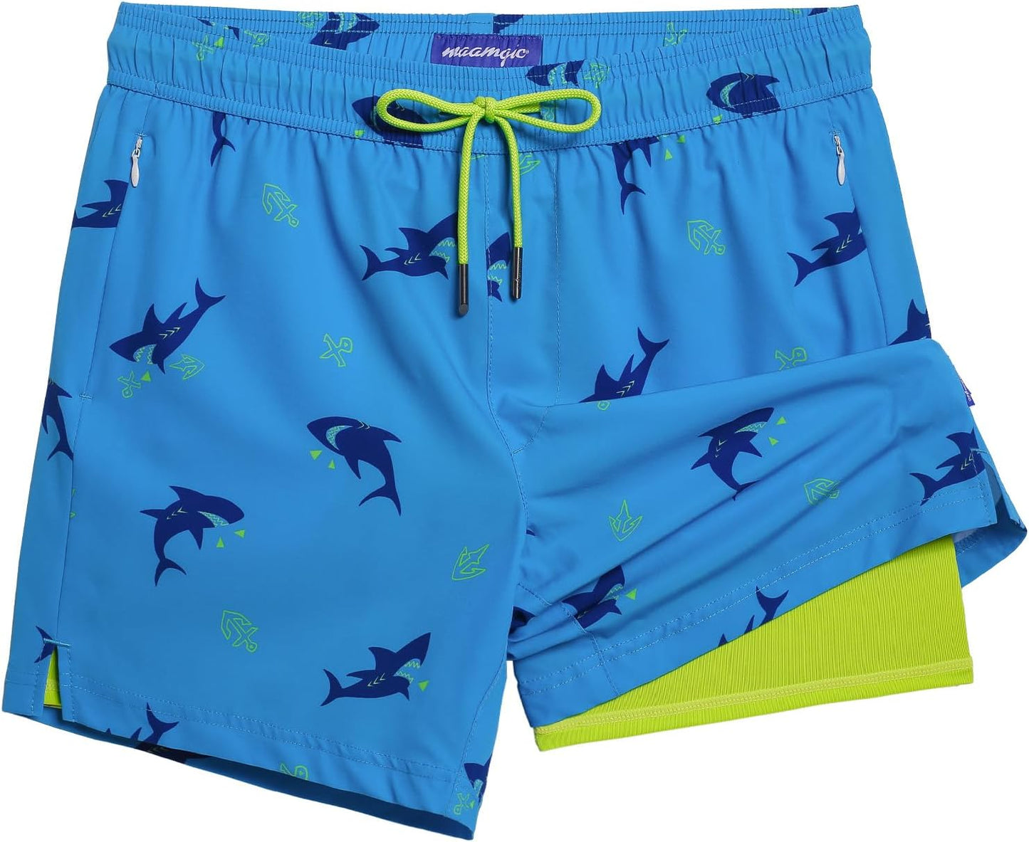 maamgic 5inch Mens Swim Trunks with Compression Liner Review