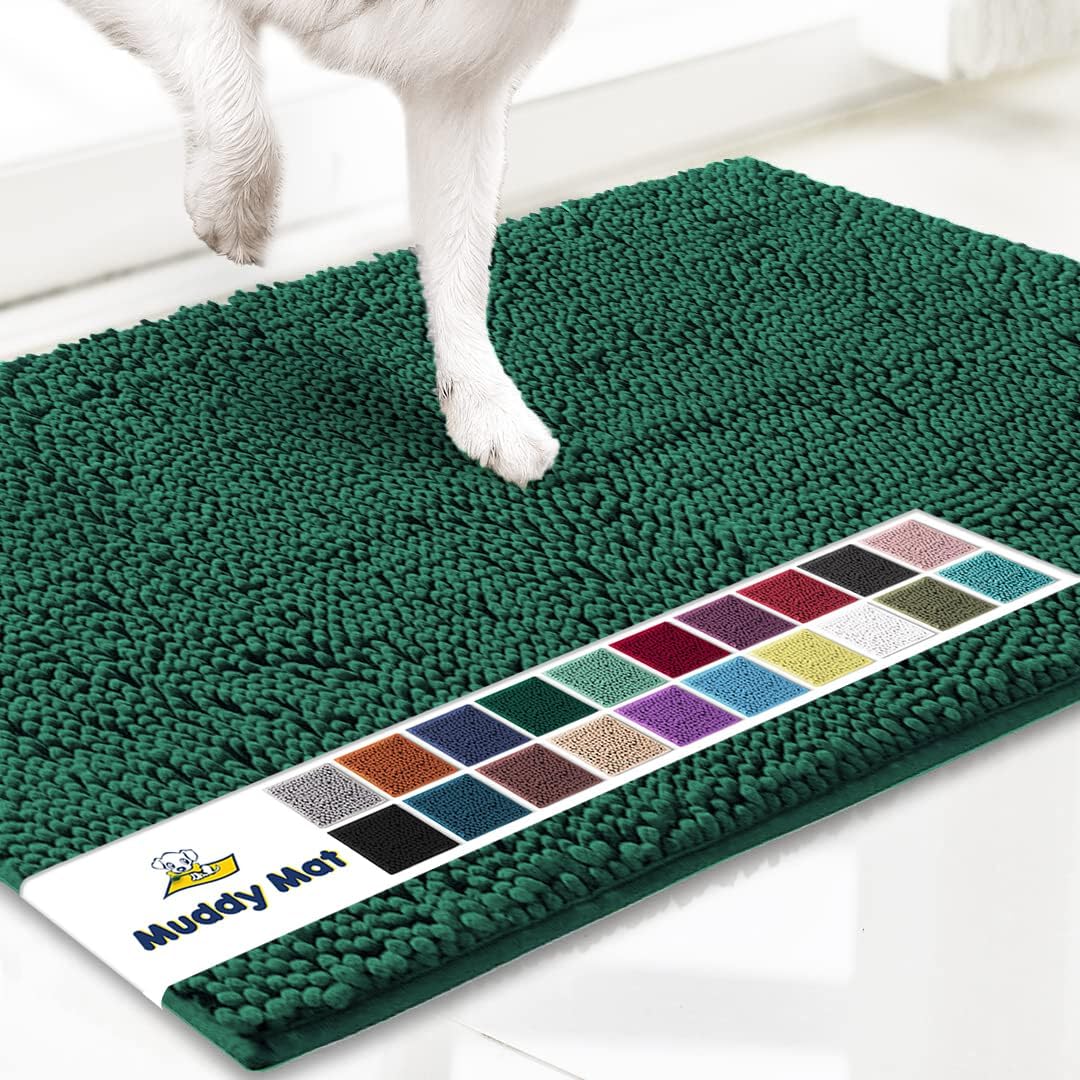 Muddy Mat Highly Absorbent Microfiber Door Mat for Pets