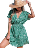 CUPSHE Women's Swimsuit Coverup V Neck Beach Dress - Lightweight super