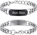 To My Son Brother Husband Grandson Boyfriend Men Cuban Bracelet