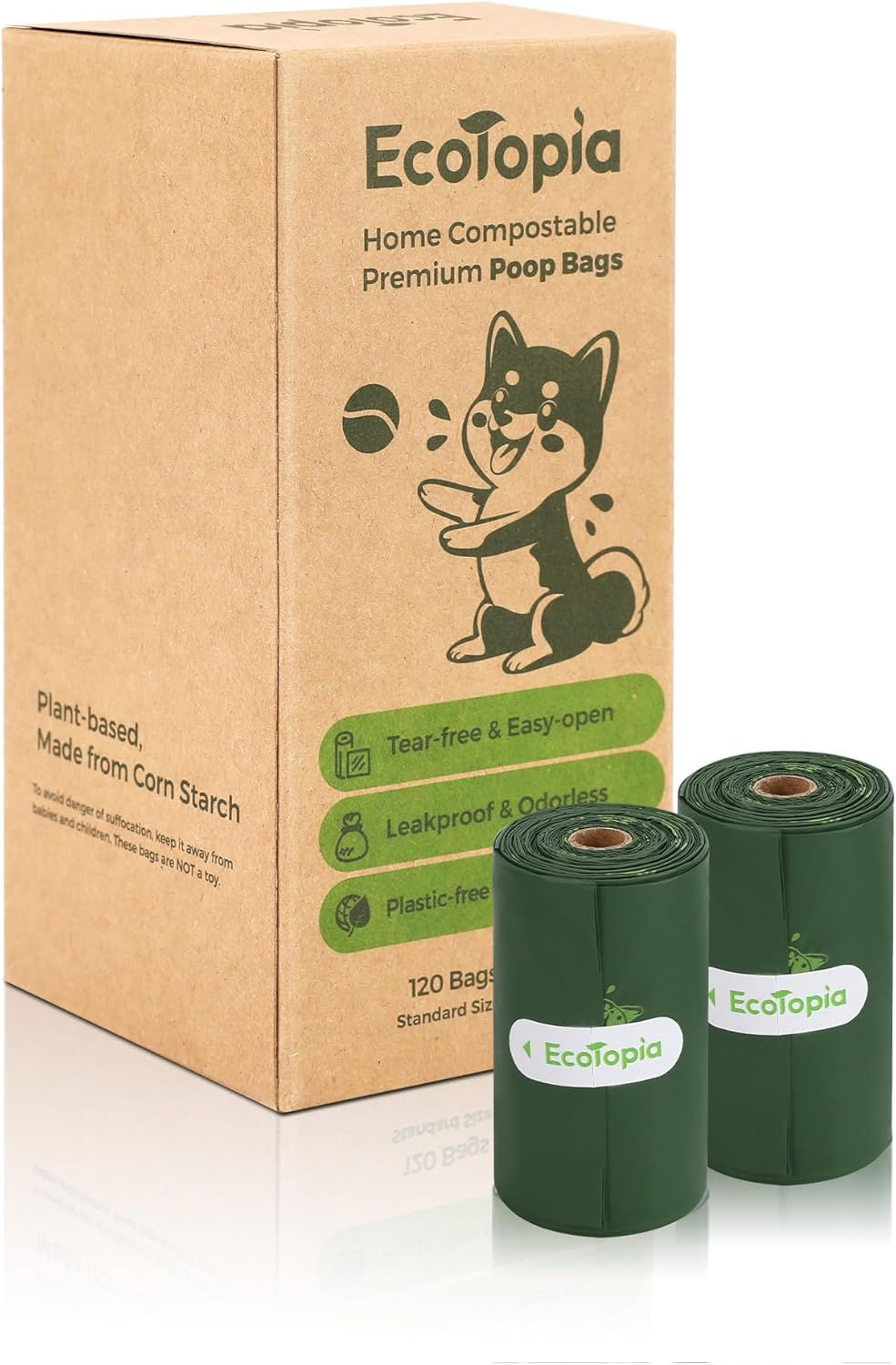 Thick Biodegradable Dog Poop Bags - Tear-Free!