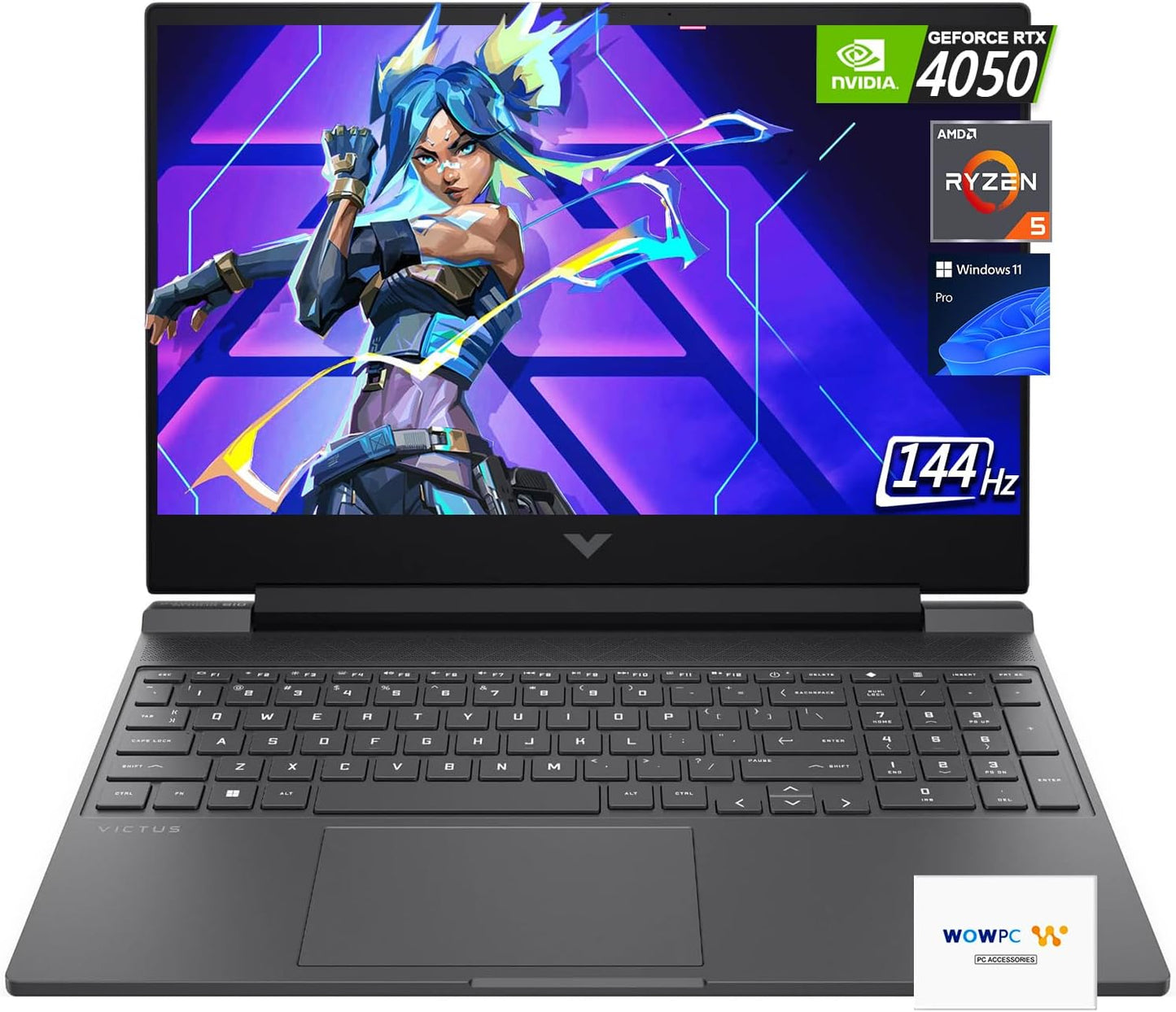 HP Victus 15.6 FHD Gaming Laptop with Ryzen 5 and RTX 4050