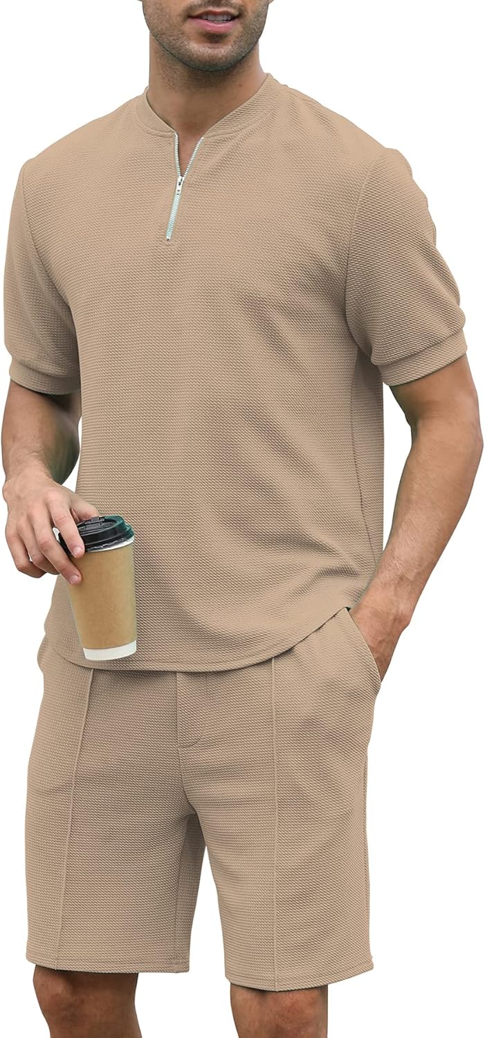 Fashion Men's Tracksuits 2 Piece Set for Casual Athletic Wear