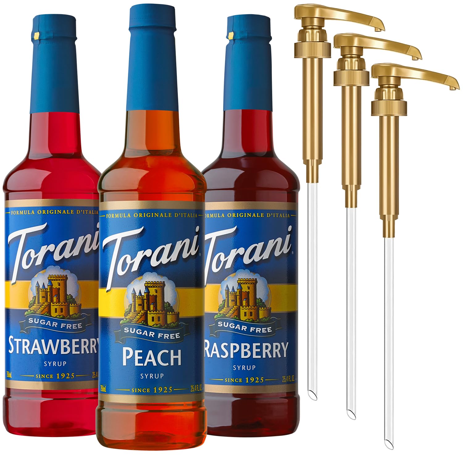 Torani Sugar Free Syrup Variety Pack for Flavorful Drinks