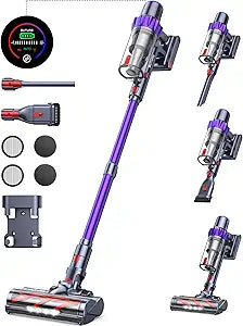 BuTure Cordless Vacuum Cleaner with 38Kpa Suction Power
