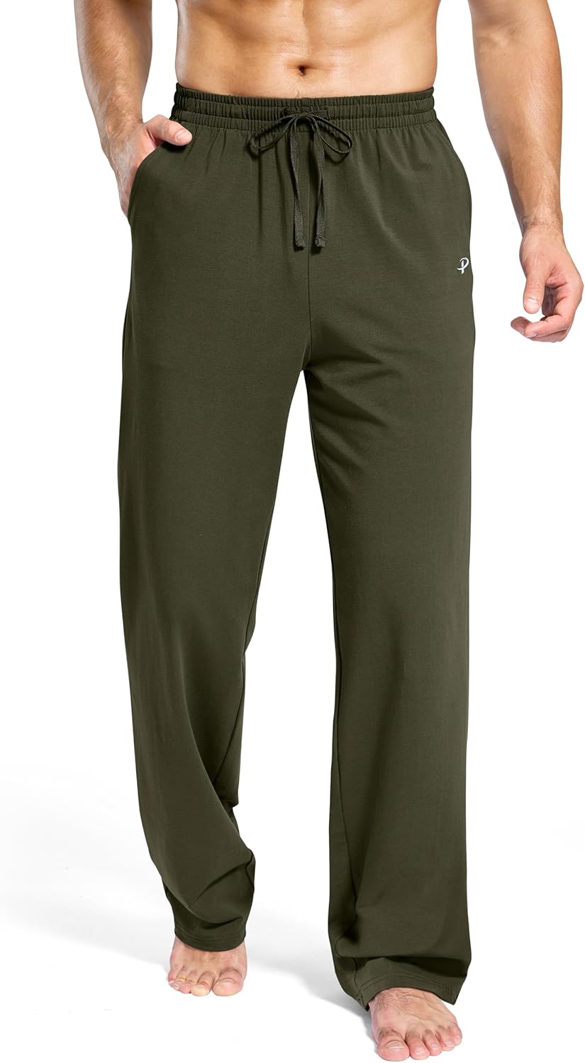 Pudolla Men's Tall Sweatpants for Comfort and Style