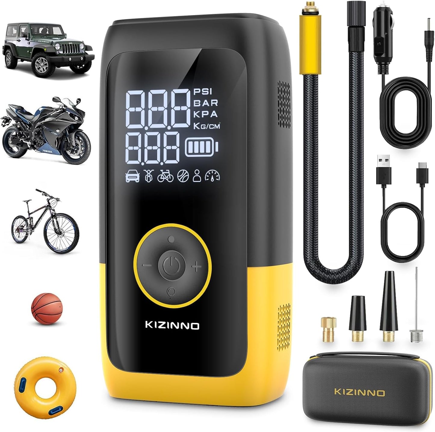 Ultra Fast Dual-Cylinder Tire Inflator for Large Vehicles