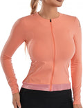 Wulibike Cycling Jersey Women Long Sleeve - Breathable 4-Pocket Fit 3