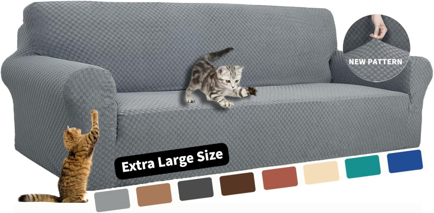 YEMYHOM Couch Cover High Stretch Extra Large Sofa Protector