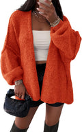 Womens Fall Oversized Cardigan Sweaters - Lightweight Cozy Style