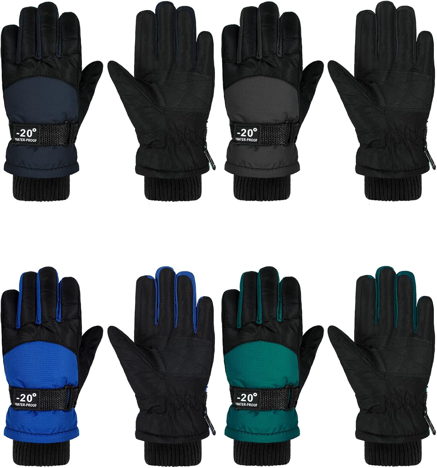 Cozy Camo Kids Winter Gloves by Hicarer