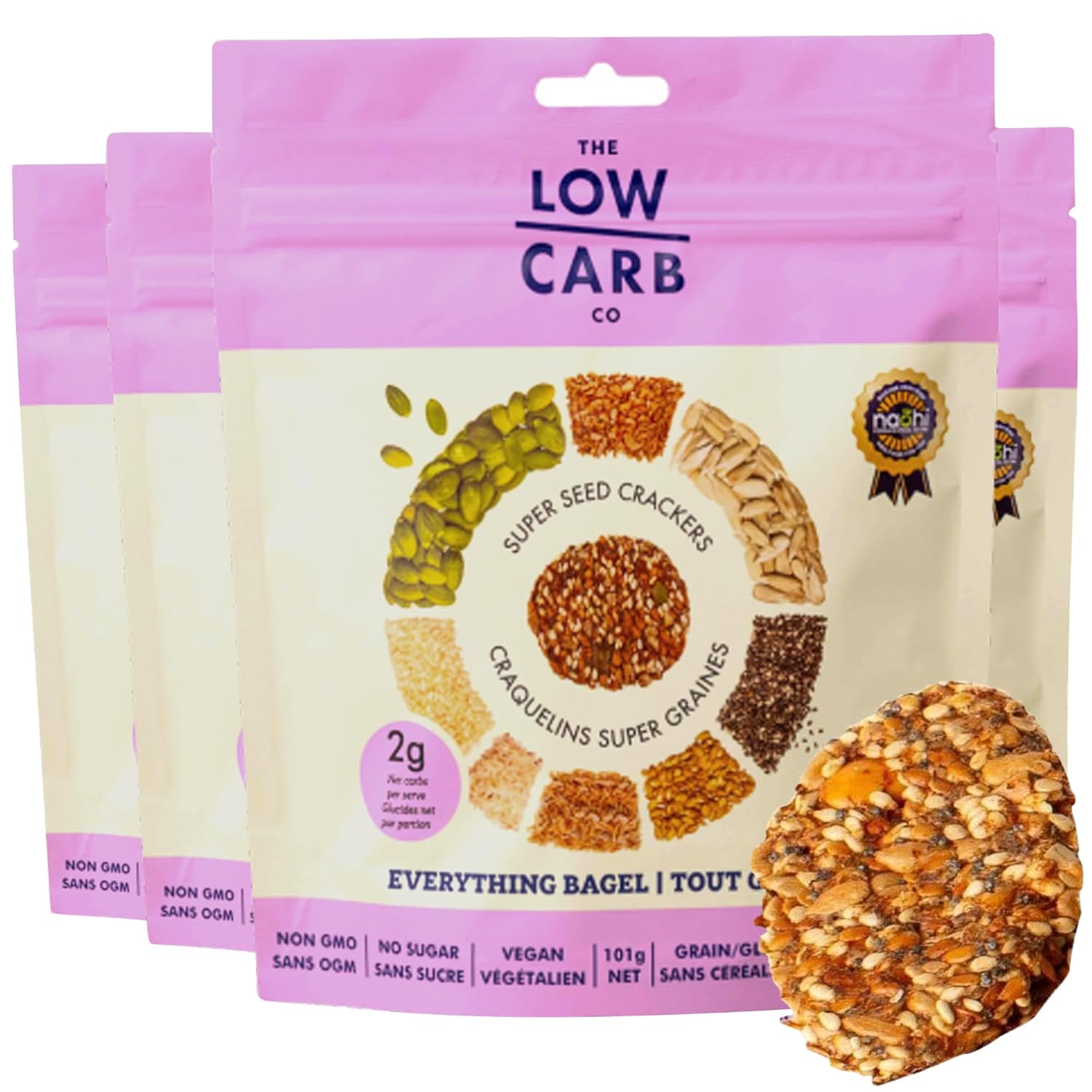 Super Seed Crackers: Gluten Free, Keto Friendly Healthy Snacks