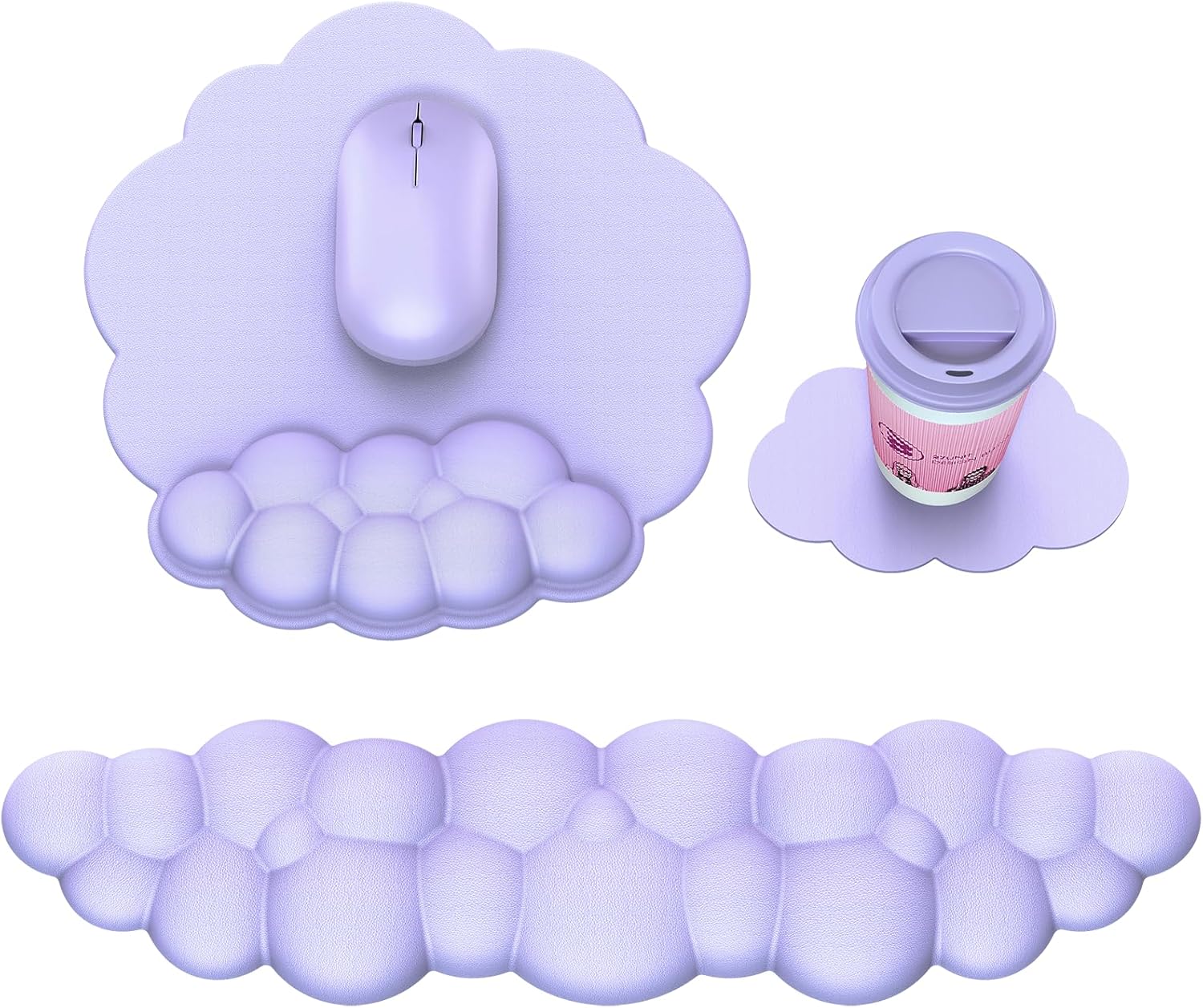 Cloud Ergonomic Wrist Support Set - Purple