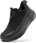 FitVille Men's Extra Wide Slip on Walking Shoes - Step Ease V1 Design