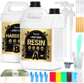 Teexpert Epoxy Resin Kit 76OZ Casting Resin - Crystal Clear, UV