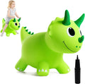 Plush Dinosaur Hopper for Toddlers - Soft Inflatable Ride-On