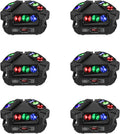 6-Pack Spider Moving Head Lights - Compact Multi-Channel Party Beam