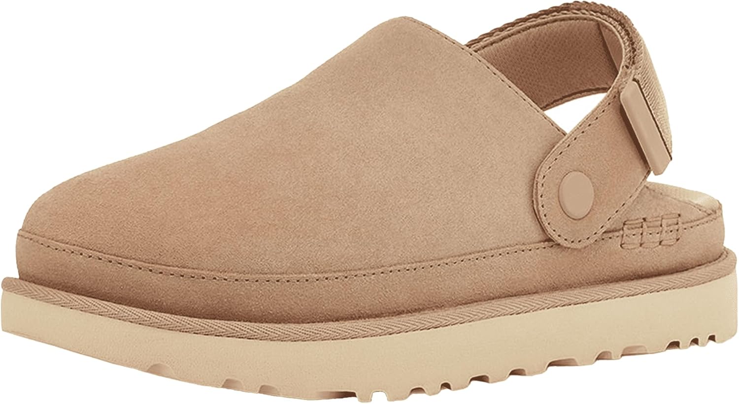Suede Clogs for Women - Stylish Leather Platform Sandals