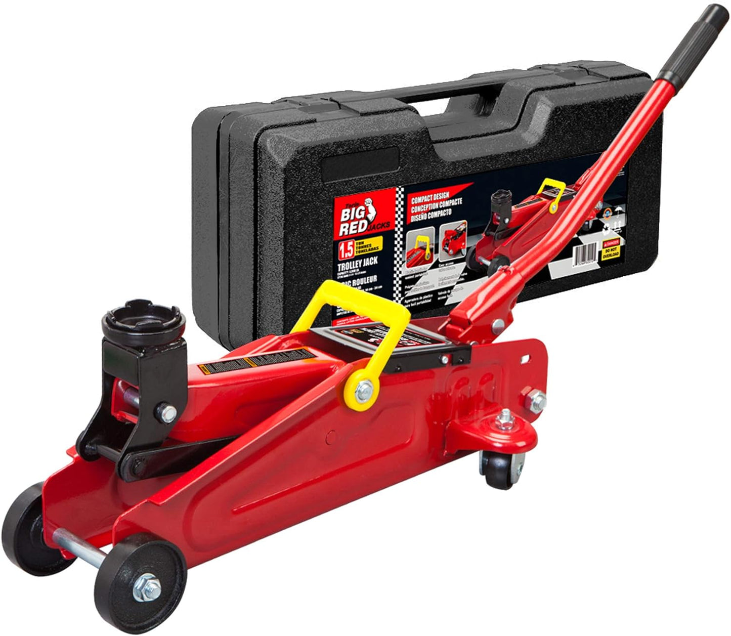 BIG RED T820014S Hydraulic Trolley Floor Jack for Cars