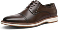Men's Wingtip Oxford Dress Shoes - Comfortable Business Casual
