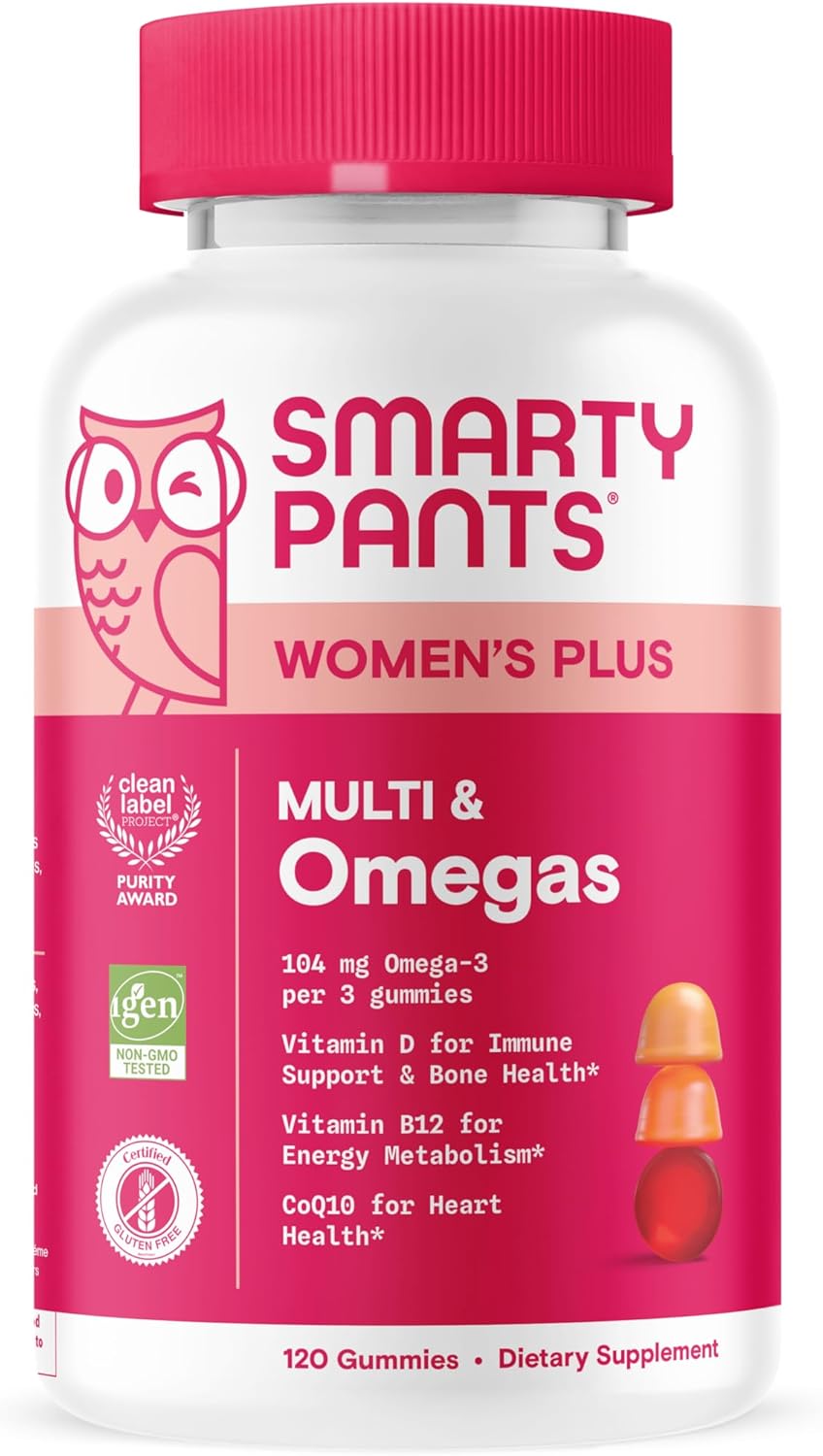 SmartyPants Women's Multivitamin Gummies - Improved Formula