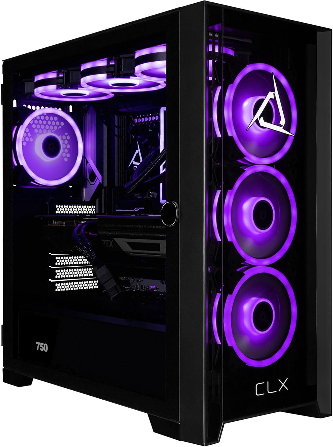 CLX Gaming PC - Ryzen 7 9800X3D, RTX 4070 Super, 1TB SSD, 4TB HDD, 32GB RGB, WiFi