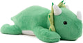 Weighted Dinosaur Stuffed Animal 23.6in Large Green Plush - Cozy 5 lb