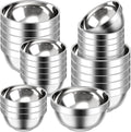 20 Pack 304 Stainless Steel Bowls Set 13oz & 20oz - Insulated