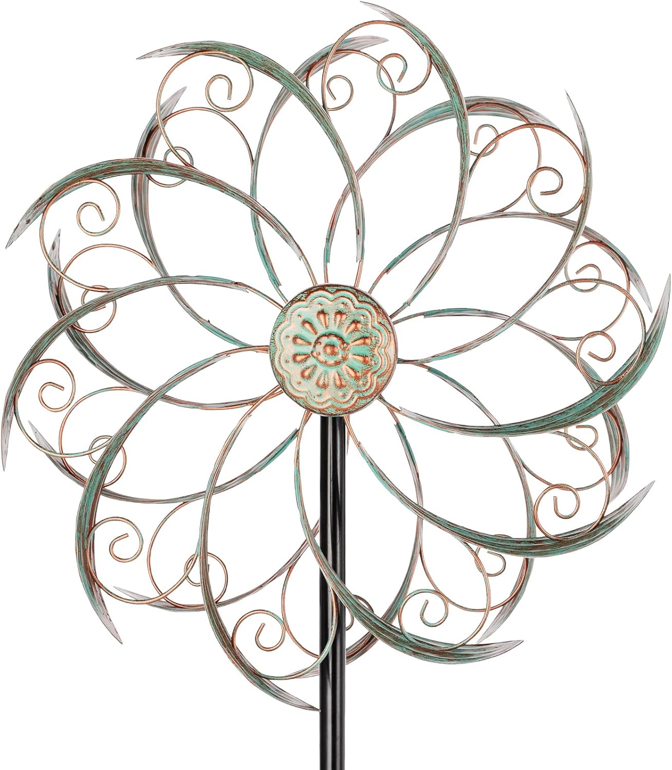 Wind Spinners Outdoor Metal 13 Dia for Yard and Garden Decor
