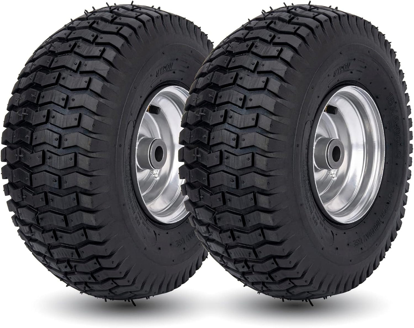 15x6.00-6 Lawn Mower Tire and Wheel for John Deere and Craftsman