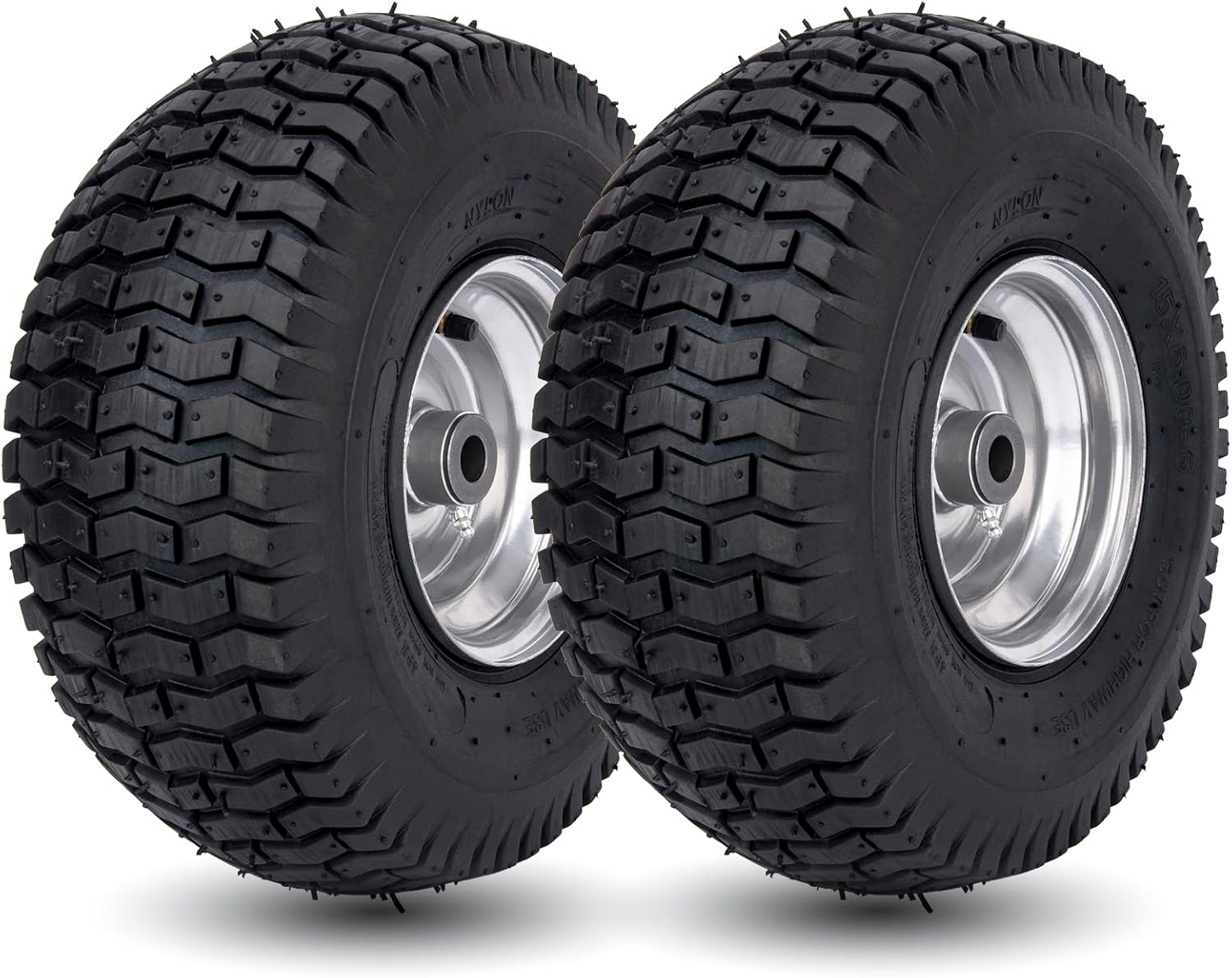 15x6.00-6 Lawn Mower Tire and Wheel for John Deere and Craftsman