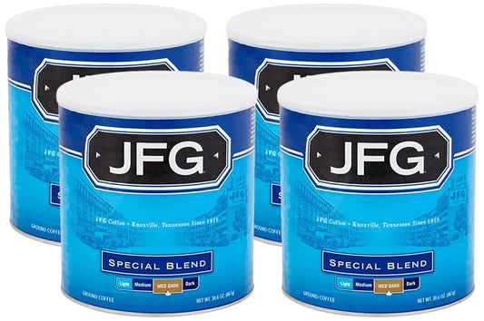 JFG Special Blend Medium-Dark Roast Ground Coffee, 30.6oz Can
