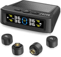 Tire Pressure Monitoring System TPMS with Solar and USB Charger - 4