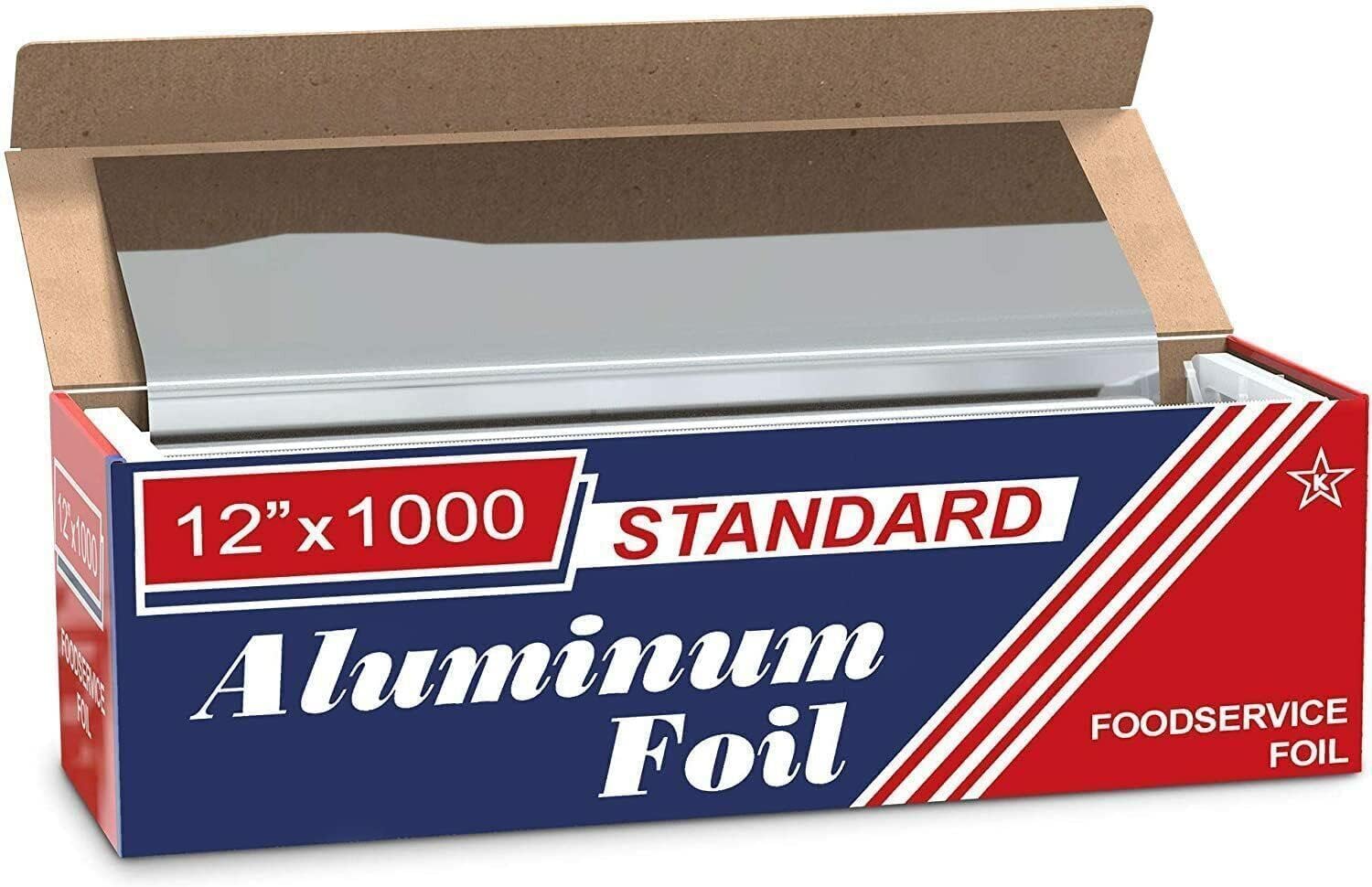 Standard Aluminum Kitchen Foil Rolls for Food Safety and Cooking