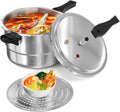 WantJoin 6Qt Aluminum Pressure Cooker - Safe, Versatile Canner