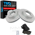 Front Ceramic Brake Pad & Rotor Kit for 2010-19 4Runner GX460