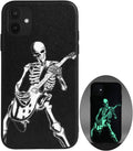 Glow-in-the-Dark Guitar Skull Case - Rock n Roll Style