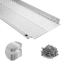 5 inch Gutter Guard 39 Pack, 156 ft - DIY Aluminum Mesh Protection