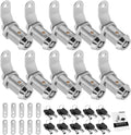 10 Pack Cabinet Lock with Keys 1 in RV Storage Locks - Keyed Alike