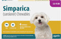 Simparica Chewables for Dogs 10 mg - 35-Day Tick & Flea Defense