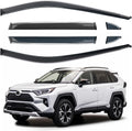 Side Window Visor 6 Piece Set for Toyota RAV4 2019-2024 - Rain Guard