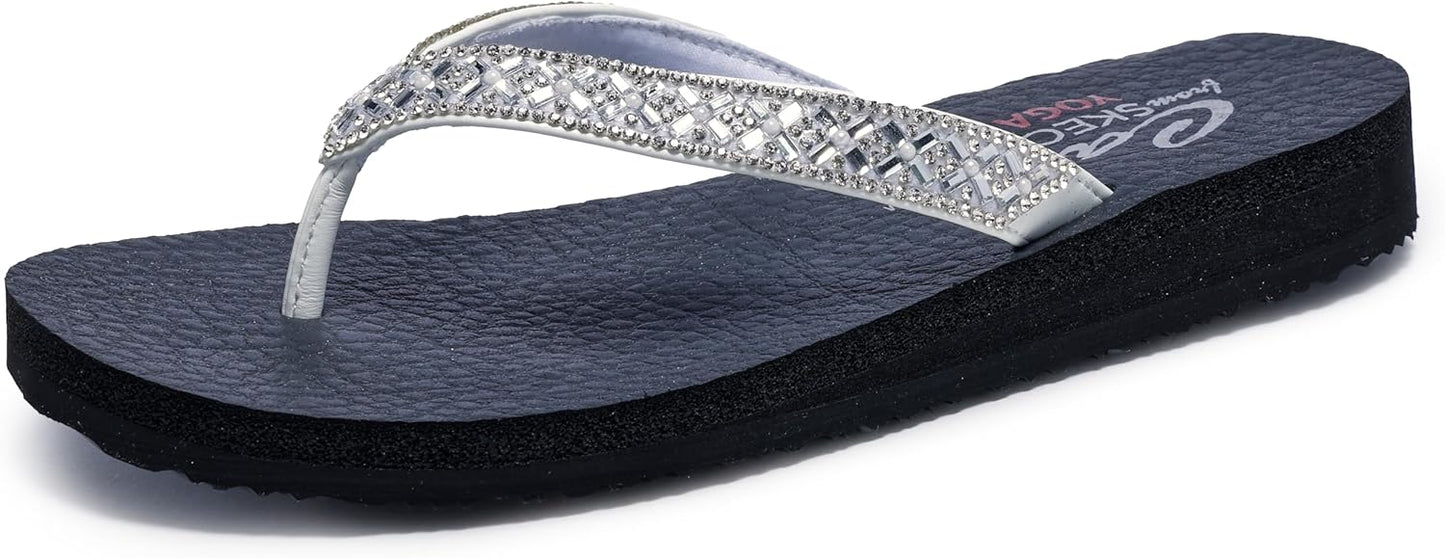 Skechers Women's Meditation Lotus Bae: Ultimate Comfort Sandals