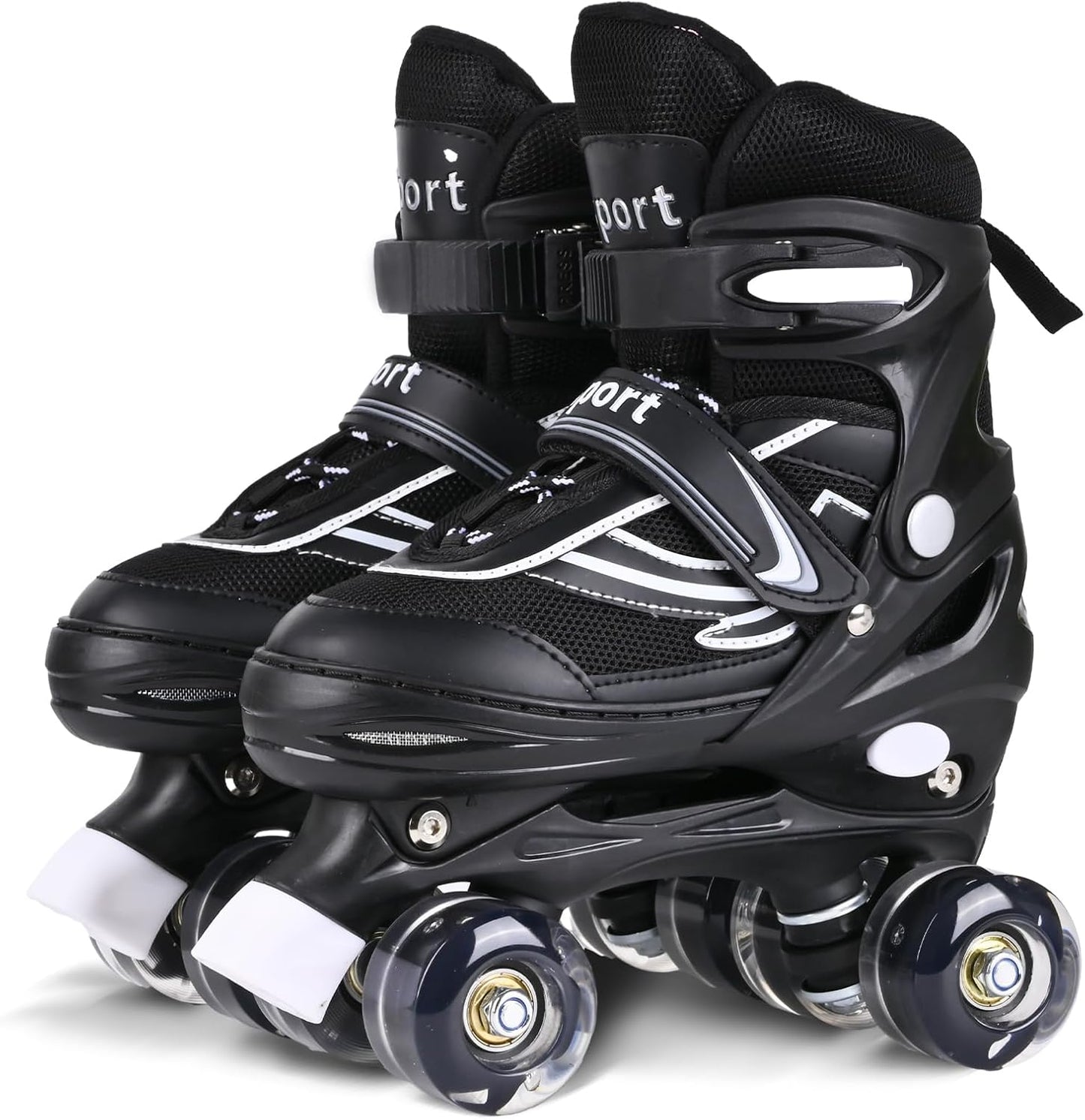 Adjustable Roller Skates for Kids with Light Up Wheels