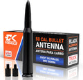 Black Anodized 50 Cal Bullet Antenna for Chevy Silverado & GMC Sierra