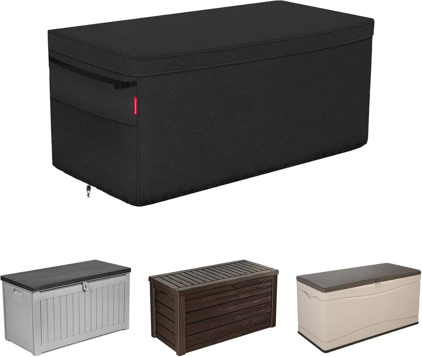 Durable Waterproof Patio Deck Box Cover for All Weather Protection