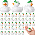 Golf Rubber Duck Bulk Set 50 Pack - Fun Golf Party Favors
