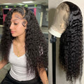 Deep Wave Lace Front Wig 16 in - 180% Density Natural Look