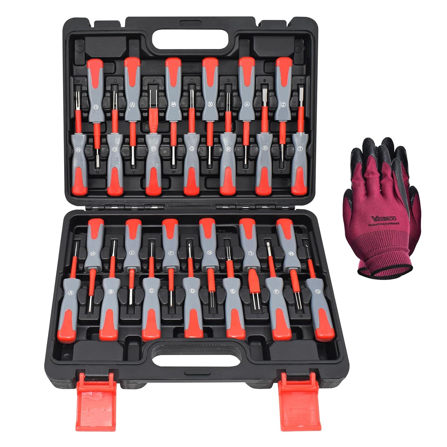 Universal Terminal Removal Tool Kit for Easy Connector Release