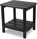realife Outdoor Adirondack Side Table for Patio and Garden